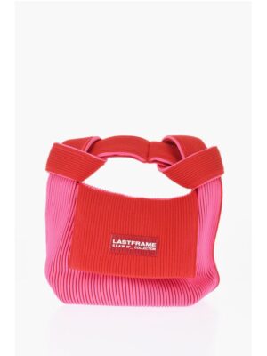 Last Frame Ribbed Two-Tone Tote Bag