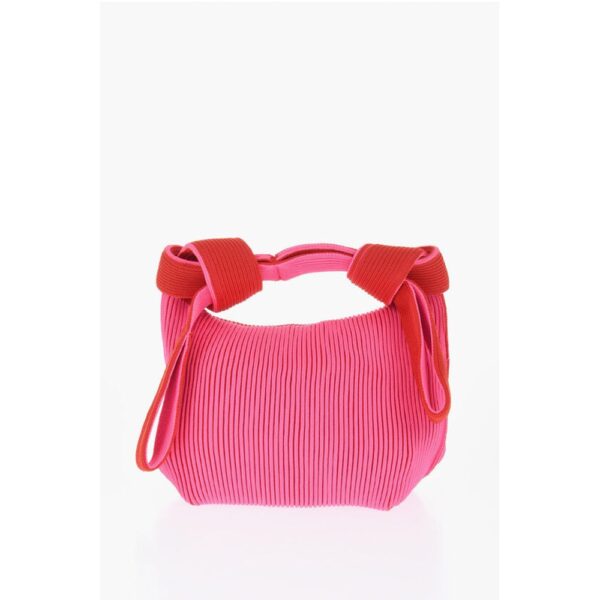 Last Frame Ribbed Two-Tone Tote Bag - Image 2