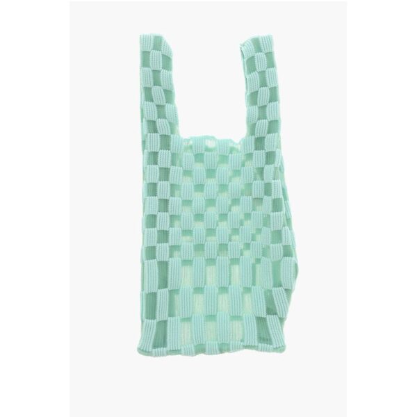 Last Frame Two-Tone Checked Tote Bag - Image 2