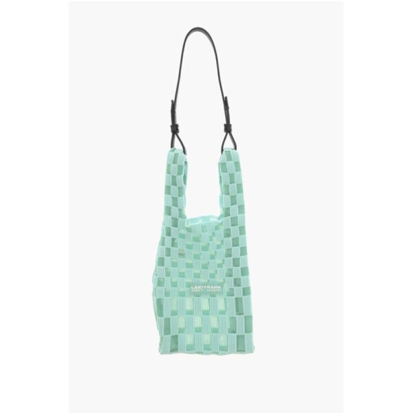 Last Frame Two-Tone Checked Tote Bag - Image 3