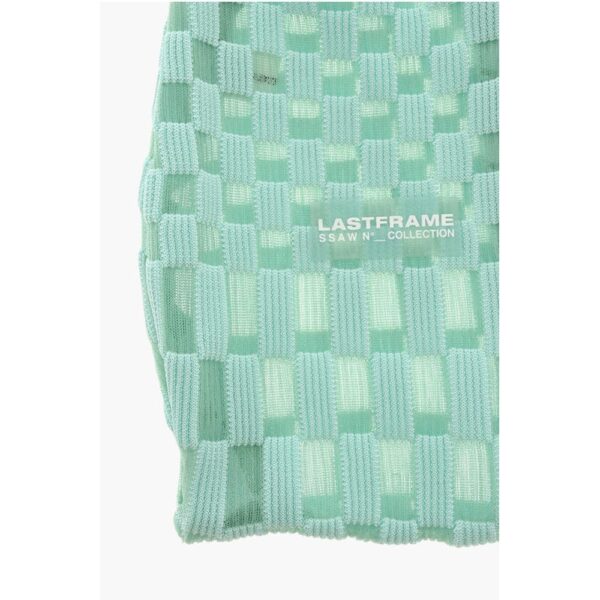 Last Frame Two-Tone Checked Tote Bag - Image 4