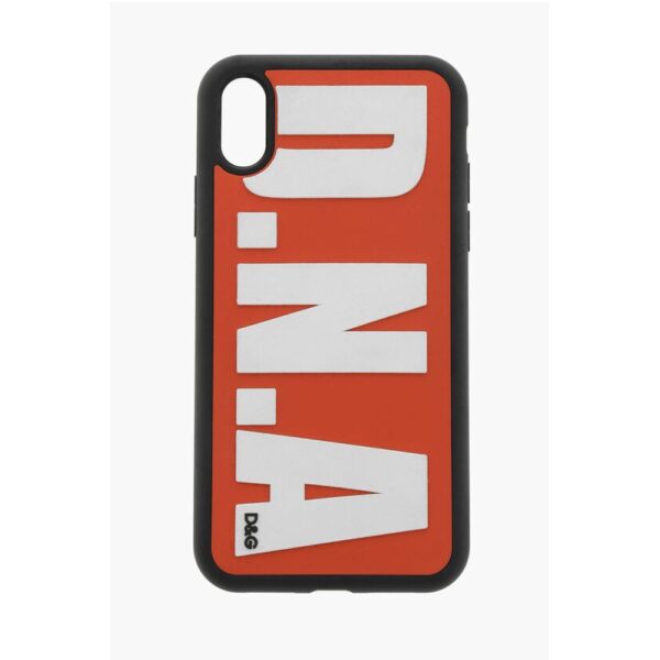 Dolce & Gabbana D.N.A Rubber XR Iphone Cover with Embossed Logo