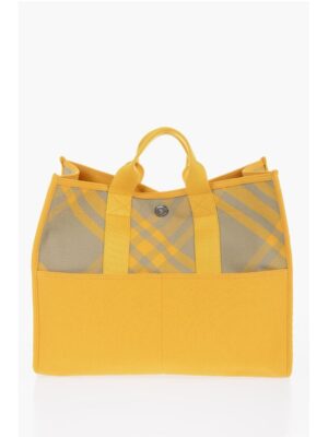 Burberry Printed Canvas Shopper Bag