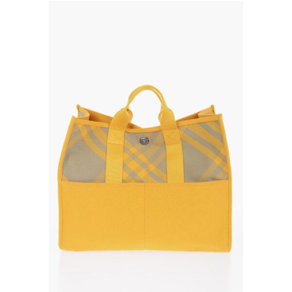 Burberry Printed Canvas Shopper Bag