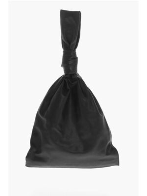 Bottega Veneta Leather TWIST Handbag with Knot Detail