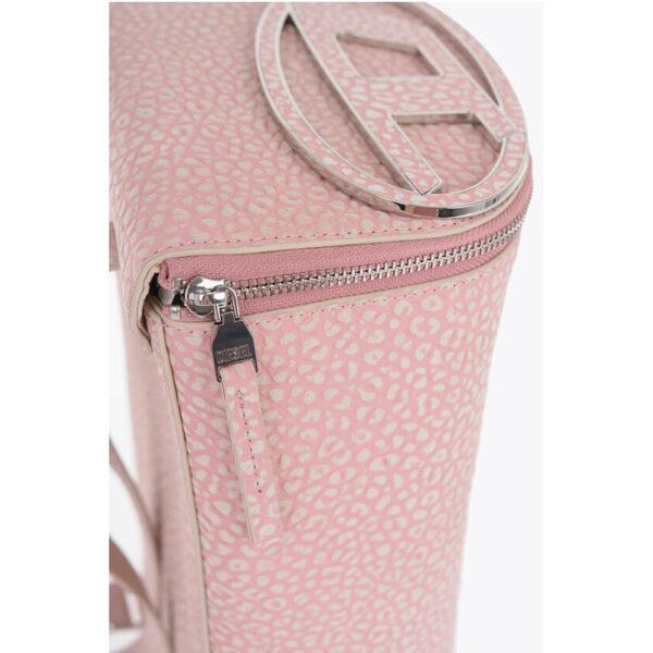 Diesel Embossed Leather Backpack with Applicated Logo - Image 4