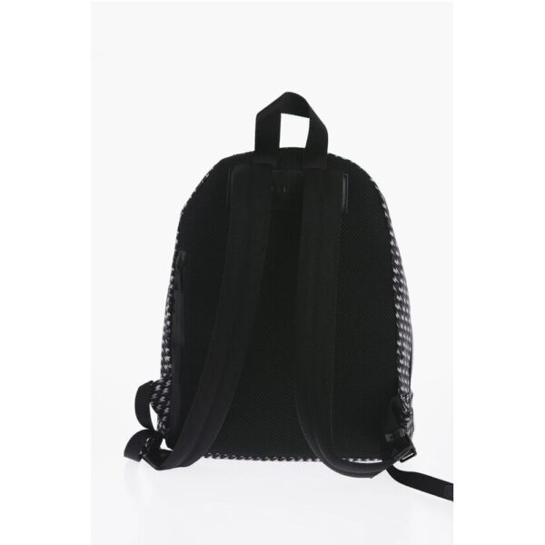 Neil Barrett All-Over Thunderbolt Printed Fabric Backpack - Image 3