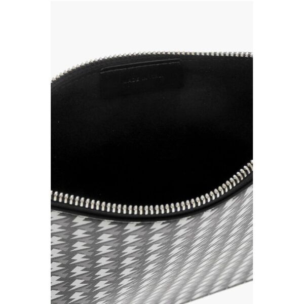 Neil Barrett All-Over Logo Leather Pouch - Image 4