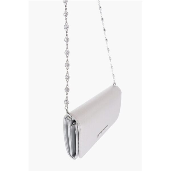 Moschino LOVE Saffiano Faux Leather Wallet with Removable Chain - Image 3