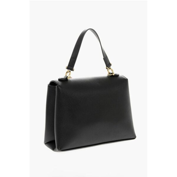 Moschino LOVE MOSCHINO Saffiano Faux Leather Hande Bag with Removable - Image 2