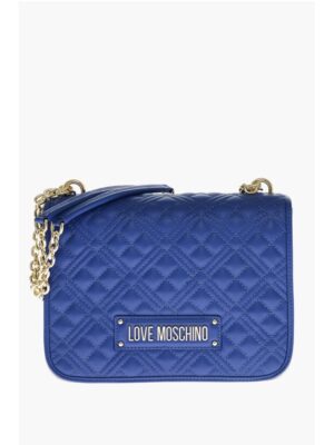 Moschino LOVE MOSCHINO Faux Leather Quilted Shoulder Bag with LM-Logo