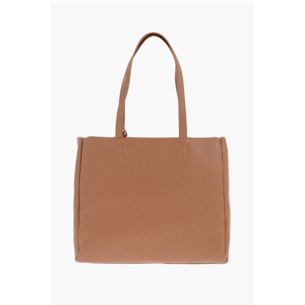 Moschino LOVE Faux Leather Shoulder Bag with Golden Logo - Image 3