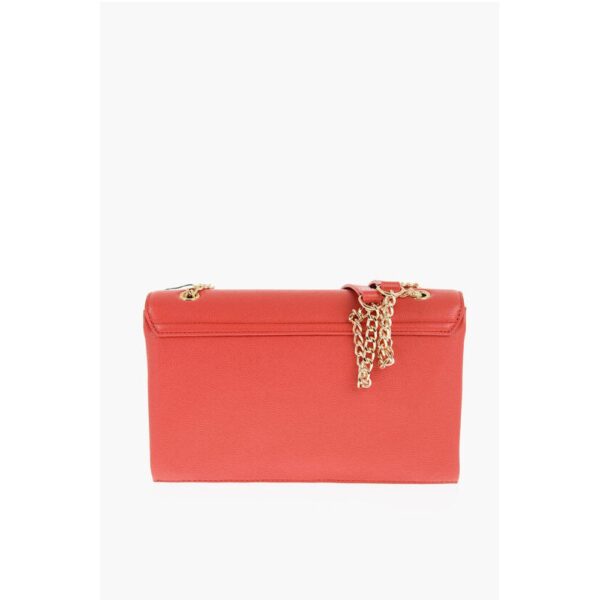 Moschino LOVE Faux Leather Shoulder Bag with Golden Details - Image 2