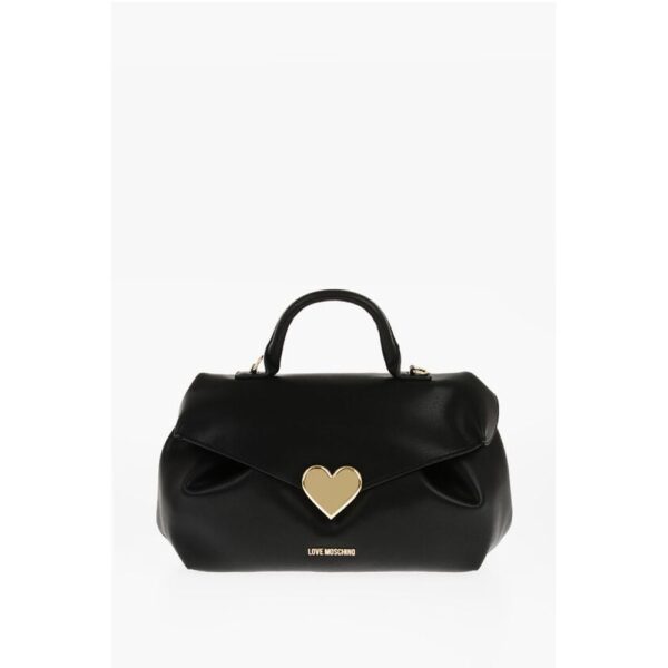 Moschino LOVE Faux Leather ECO-FRIENDLY GRACIOUS Shoulder Bag with Me