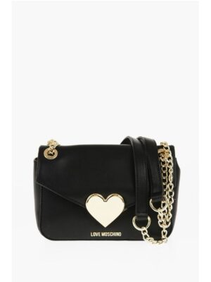 Moschino LOVE Faux Leather ECO-FRIENDLY GRACIOUS Shoulder Bag with Me