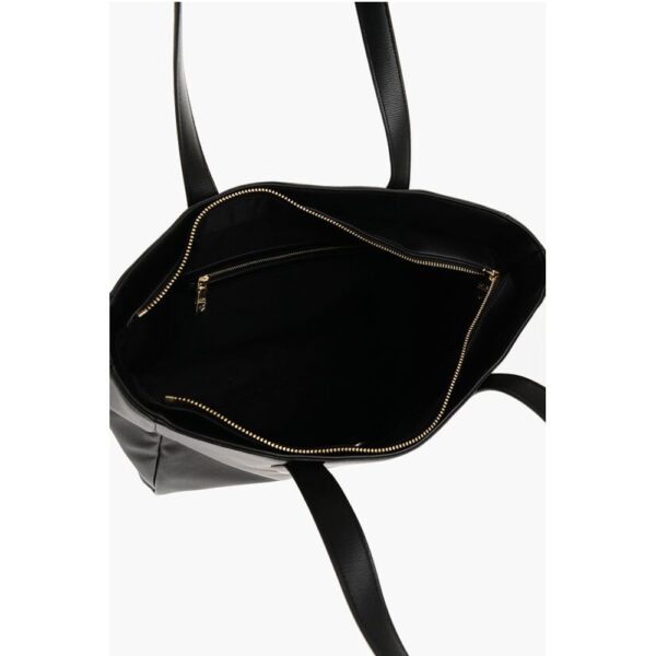 Moschino LOVE Faux Leather Tote Bag with Heart Shaped Pouch - Image 5