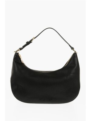 Moschino LOVE Textured Faux Leather ECO-FRIENDLY GIANT Hobo Bag with