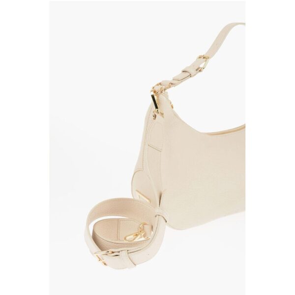 Moschino LOVE Textured Faux Leather ECO-FRIENDLY GIANT Hobo Bag with - Image 3