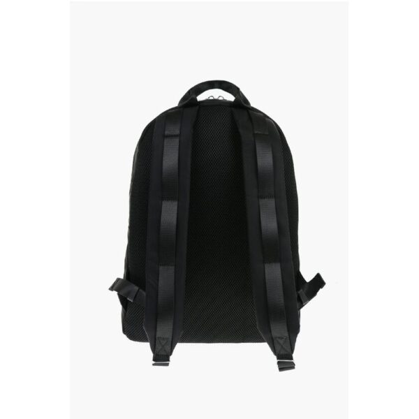 Versace JEANS COUTURE Nylon Backpack with Contrasting Logoed Detail - Image 3