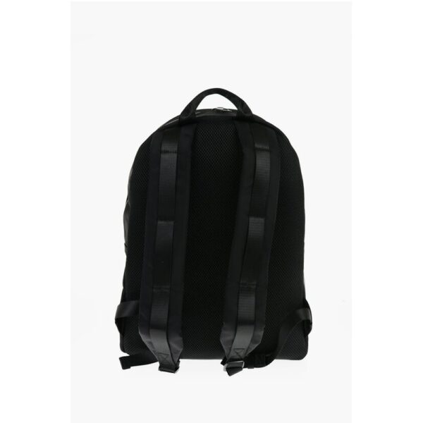 Versace JEANS COUTURE Nylon Backpack with Contrasting Logoed Detail - Image 3