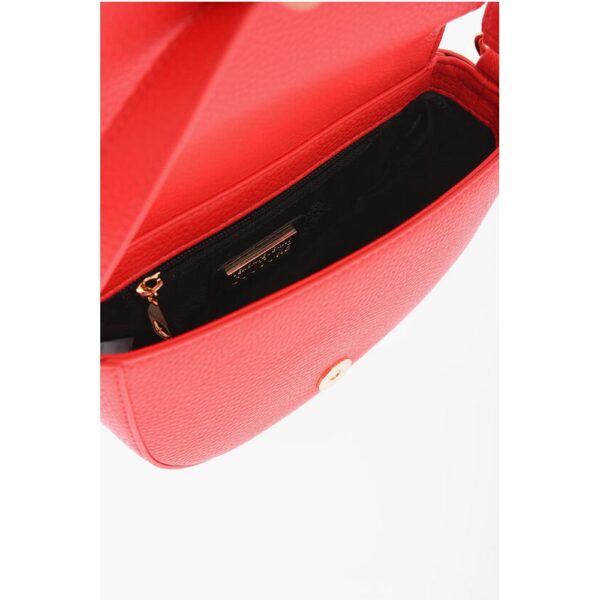 Versace JEANS COUTURE Texture Faux Leather Shoulder Bag with Maxi Go - Image 4