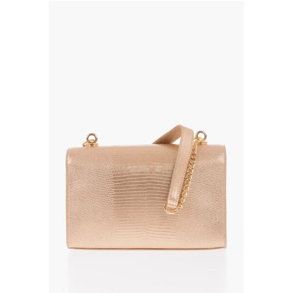 Moschino LOVE Metallic Faux Leather Shoulder Bag - Image 2