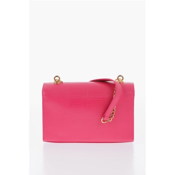 Moschino LOVE Faux Leather Shoulder Bag with Metal Magnetic Closure - Image 2