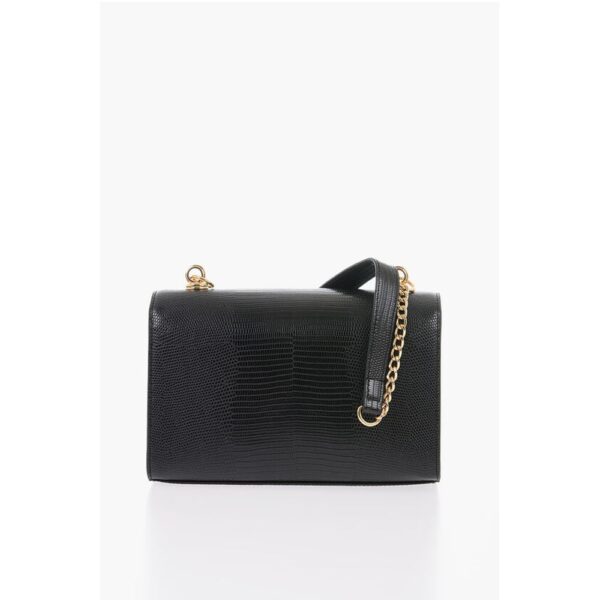 Moschino LOVE Faux Leather Shoulder Bag with Metal Magnetic Closure - Image 2