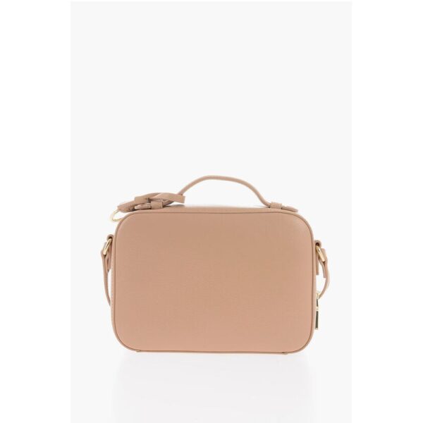 Moschino LOVE Faux Leather Crossbody Bag with Golden Logo - Image 2