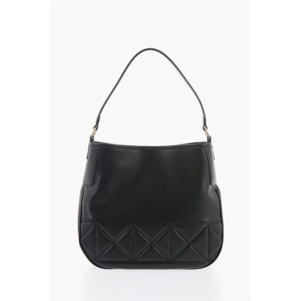 Moschino LOVE Faux Leather Bag with Removable Shoulder Strap - Image 3