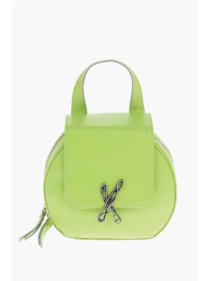 Ixos Leather CINCILLA Mini Shoulder Bag with Silver Logo