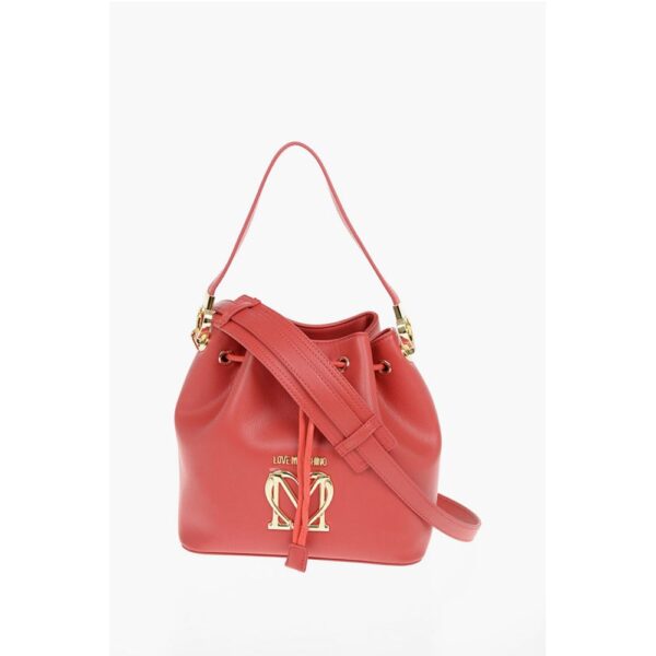 Moschino LOVE Bucket Bag with Braided Rope - Image 3