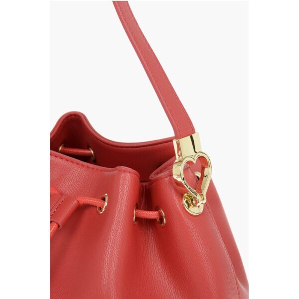 Moschino LOVE Bucket Bag with Braided Rope - Image 4