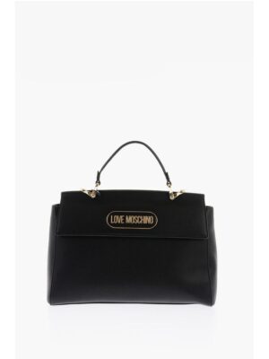 Moschino LOVE removable shoulder strap faux leather bag