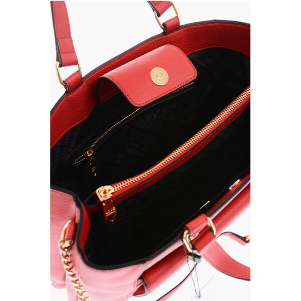 Moschino LOVE Faux Leather Rectangular Bag with Maxi Patch Pocket - Image 4