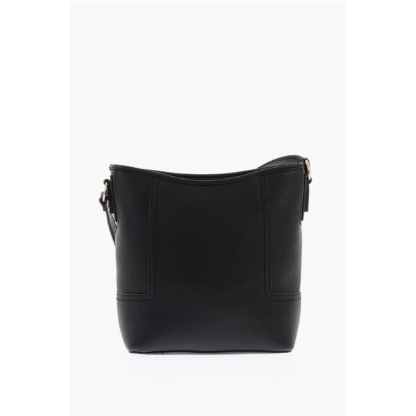 Moschino LOVE Texture Faux Leather Tote Bag with Embossed Logo - Image 2