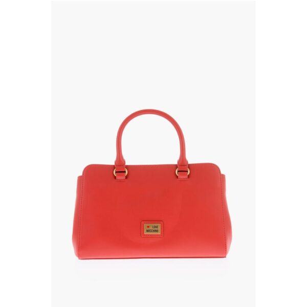 Moschino LOVE removable shoulder strap faux leather HEART BIT bag - Image 2