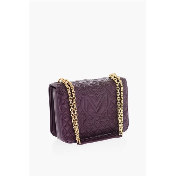 Moschino LOVE quilted faux leather shoulder bag - Image 2