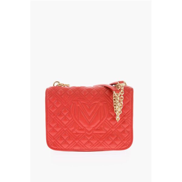 Moschino LOVE quilted faux leather shoulder bag - Image 2