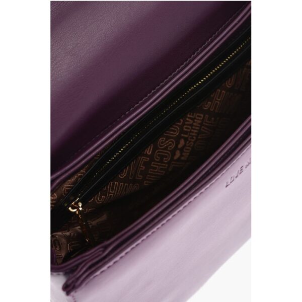 Moschino LOVE quilted faux leather shoulder bag - Image 5