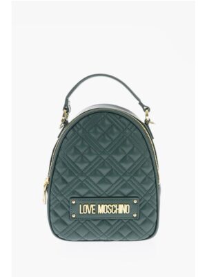Moschino LOVE quilted faux leather bag with removable shoulder strap