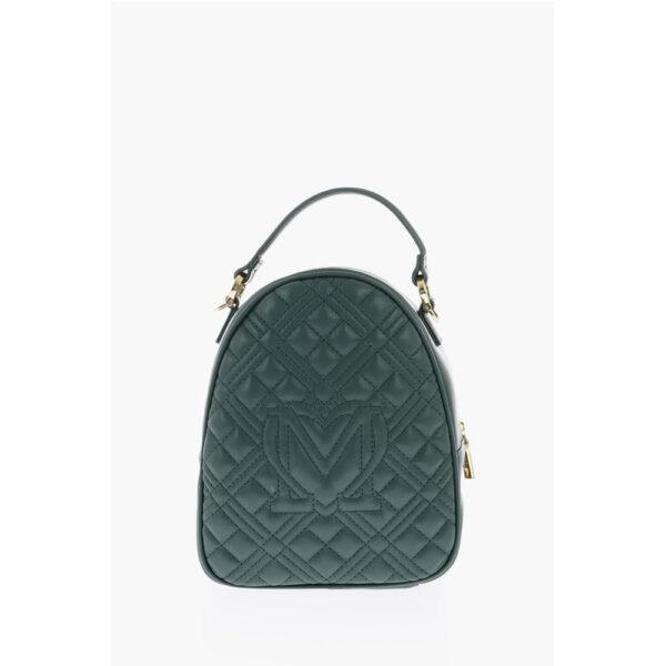 Moschino LOVE quilted faux leather bag with removable shoulder strap - Image 2