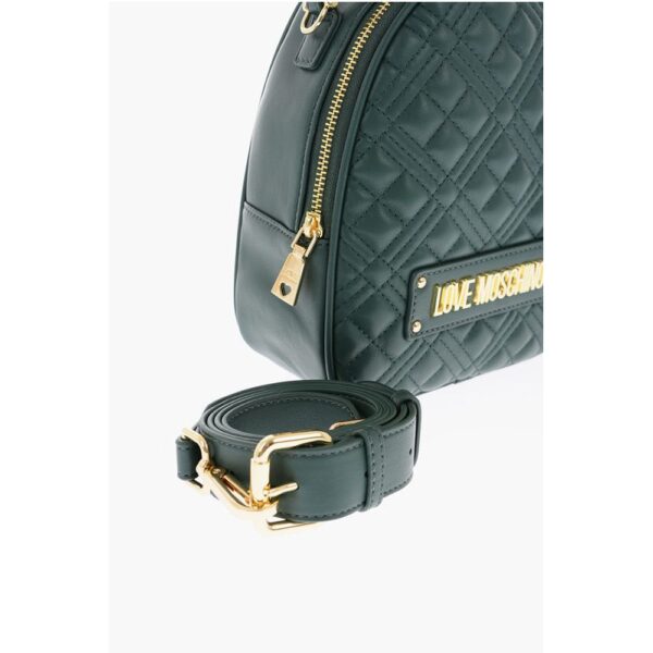 Moschino LOVE quilted faux leather bag with removable shoulder strap - Image 3