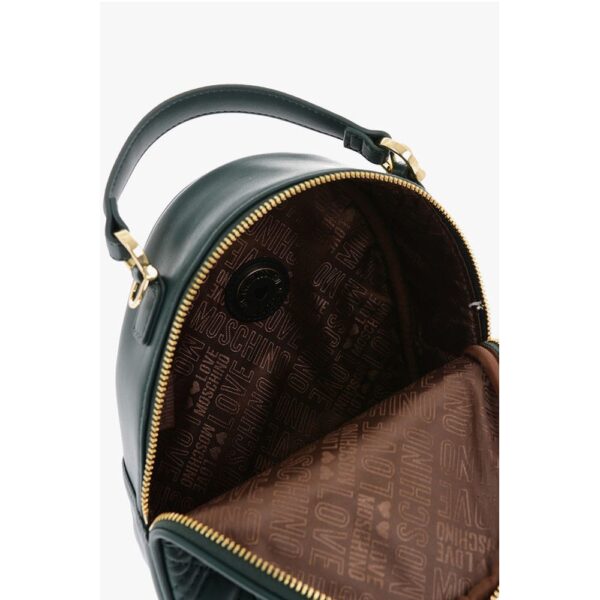 Moschino LOVE quilted faux leather bag with removable shoulder strap - Image 4