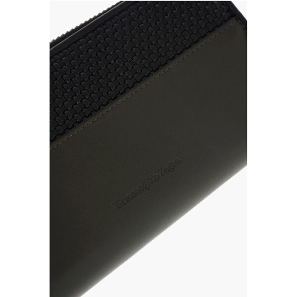 Ermenegildo Zegna EZ LUXURY leather continental wallet with zip closure - Image 4