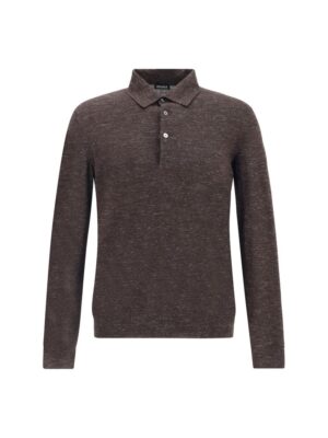 ZEGNA Silk Long Sleeve Top