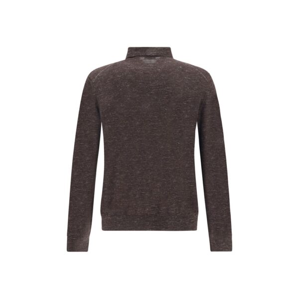 ZEGNA Silk Long Sleeve Top - Image 2