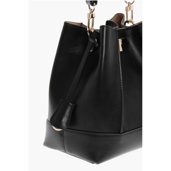 Testoni Leather LINDA Shoulder Bag with Removable Strap - Image 4