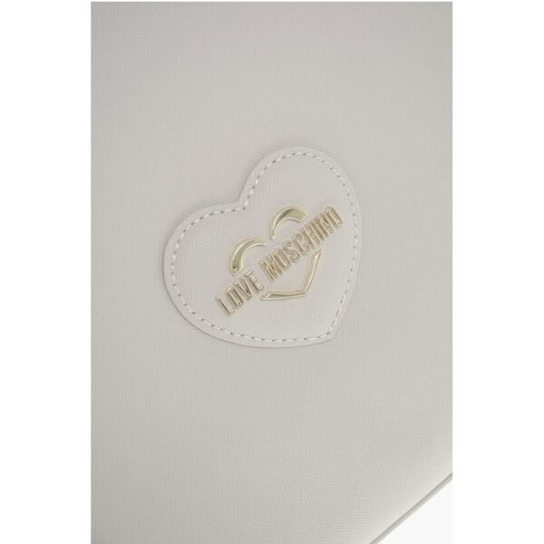Moschino LOVE Saffiano Faux Leather Tote Bag - Image 4