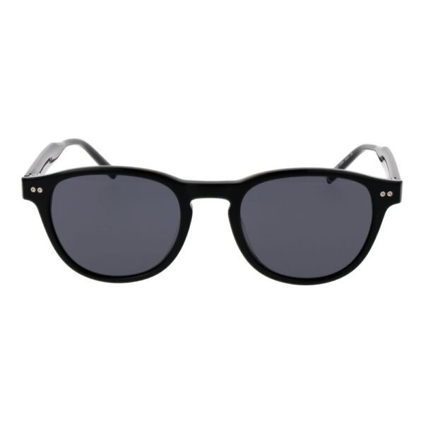 Tommy Hilfiger Black Men Sunglasses - Image 2